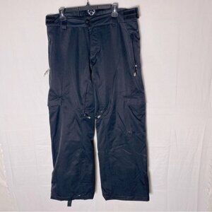 Spyder Black Insulated Ski Snow Pants L